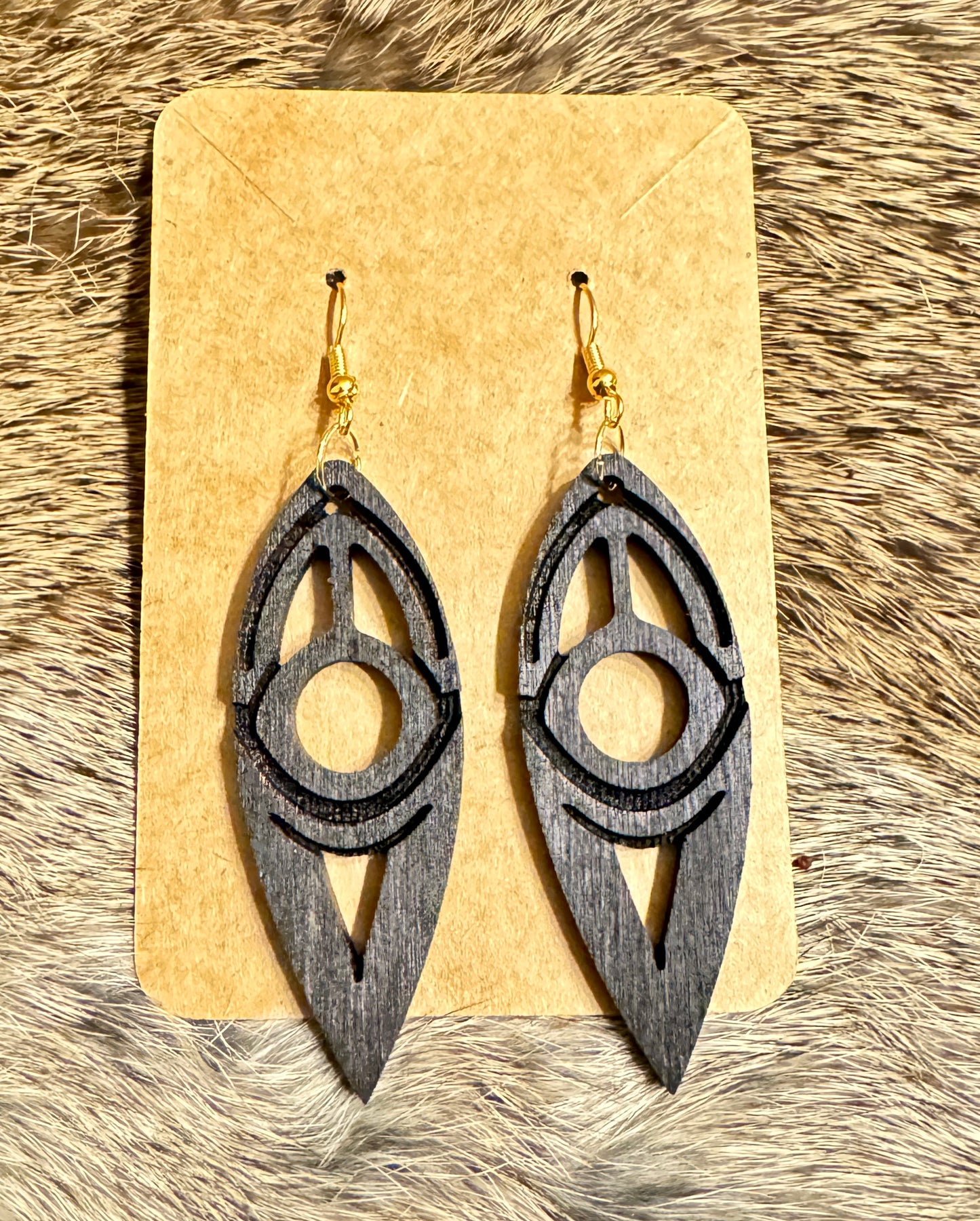 Black African Earrings #1