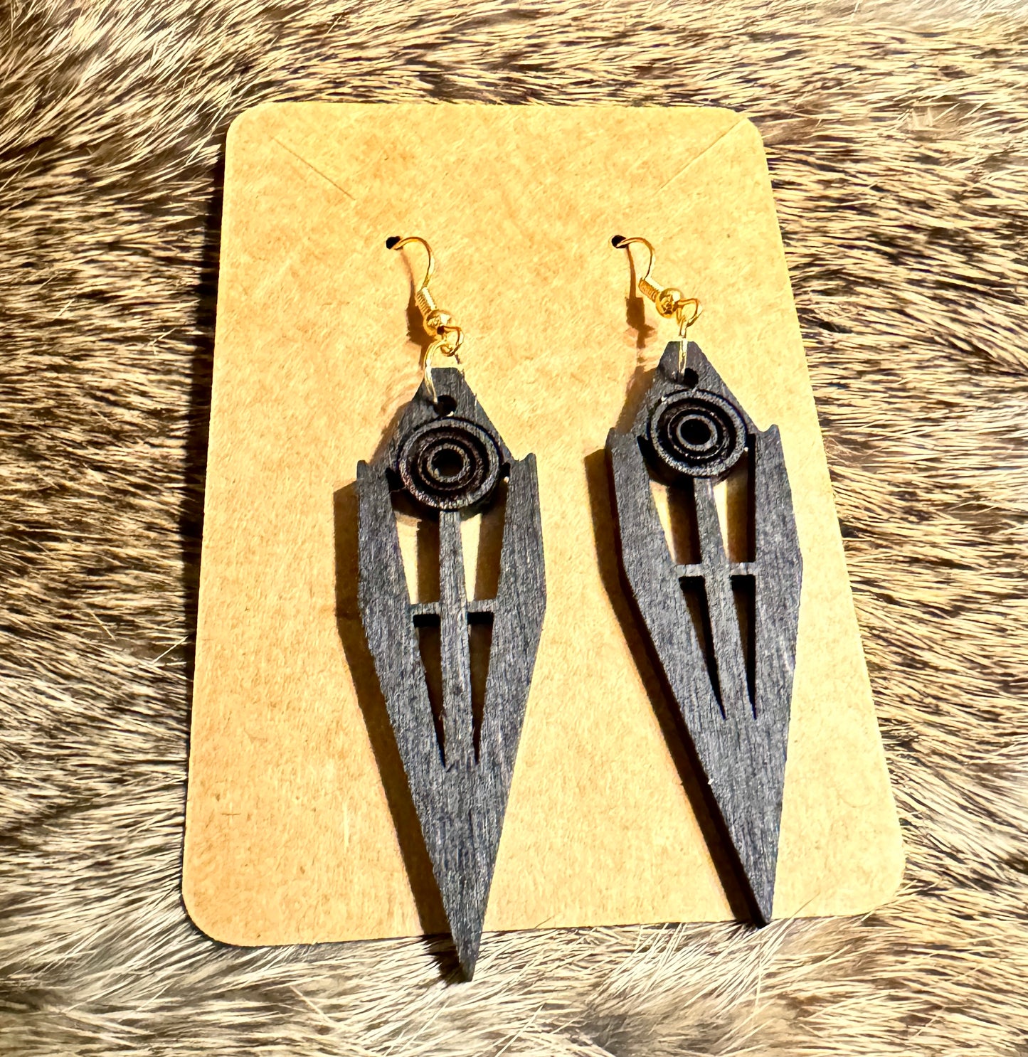 Black African Earrings #2