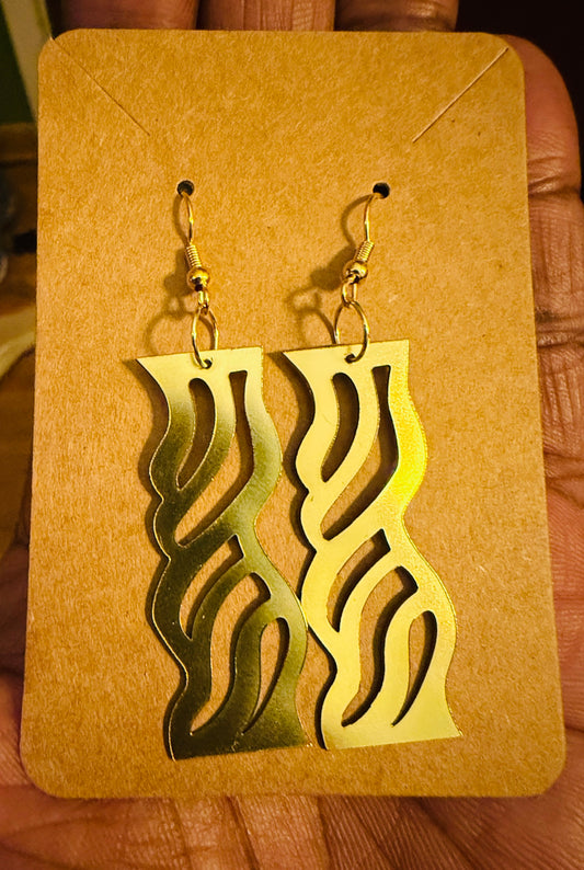 Golden Flow Earrings