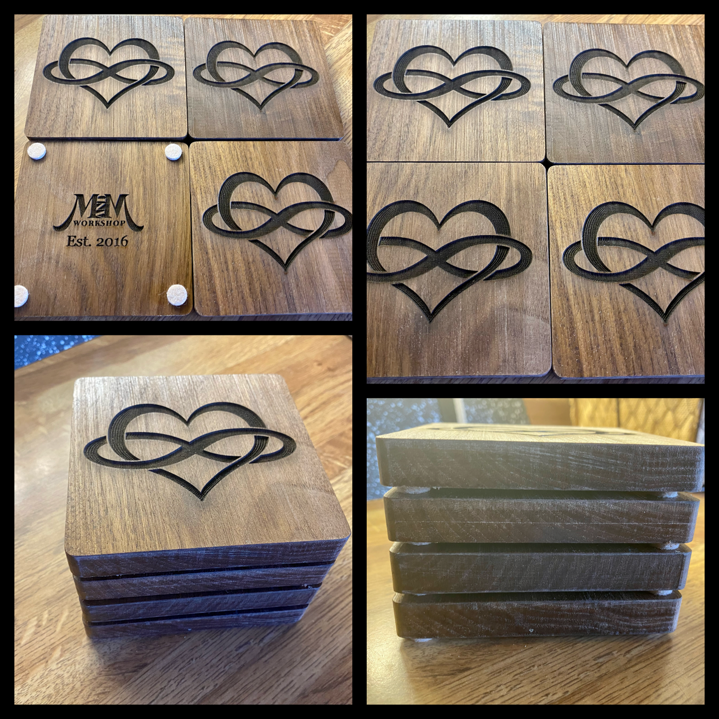 Infinite Love Coasters