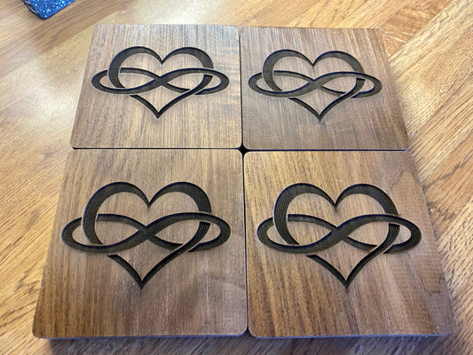 Infinite Love Coasters