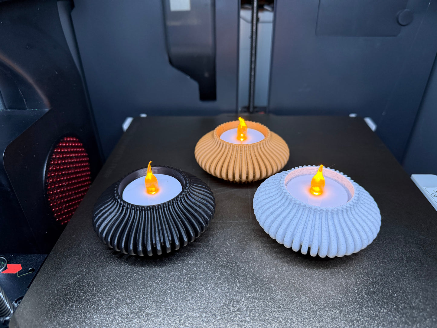 Cozy LED Tea Light Candle Holders